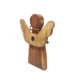 Anioł z drewna egzotycznego 29cm